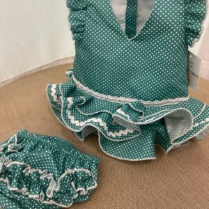 Traje De Flamenca, Modelo Alba Verde