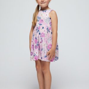 Vestido estampado niña