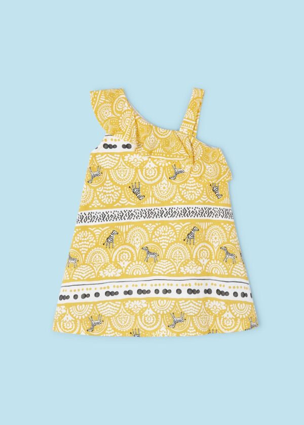 Vestido asimétrico Better Cotton niña - Imagen 6