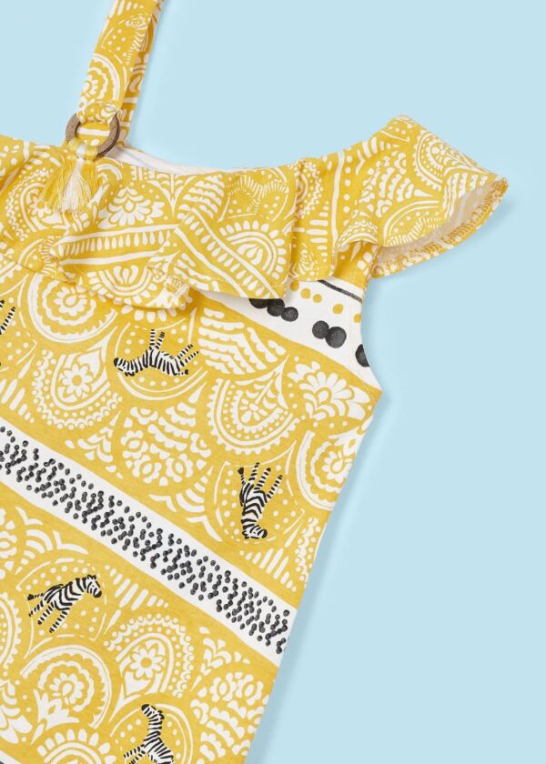 Vestido asimétrico Better Cotton niña - Imagen 7