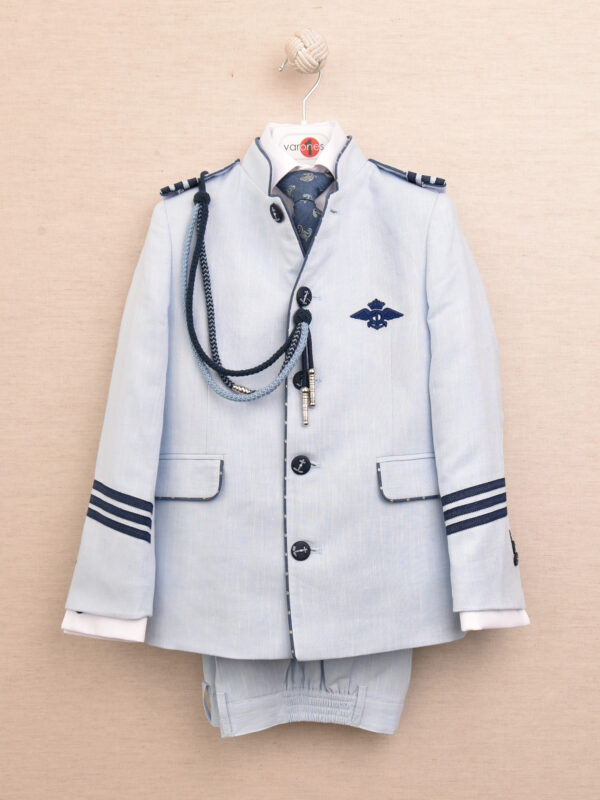 TRAJE ALMIRANTE MAO, Celeste