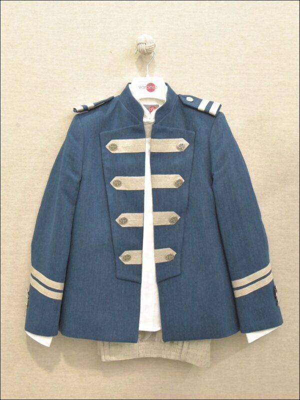 TRAJE ALMIRANTE LINO MAO 3P