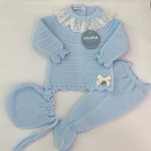 Conjunto 3.P Lin Recogidas Puntilla