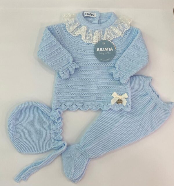 Conjunto 3.P Lin Recogidas Puntilla