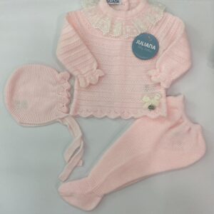 Conjunto 3.P Lin Recogidas Puntilla