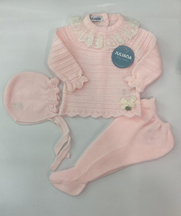 Conjunto 3.P Lin Recogidas Puntilla