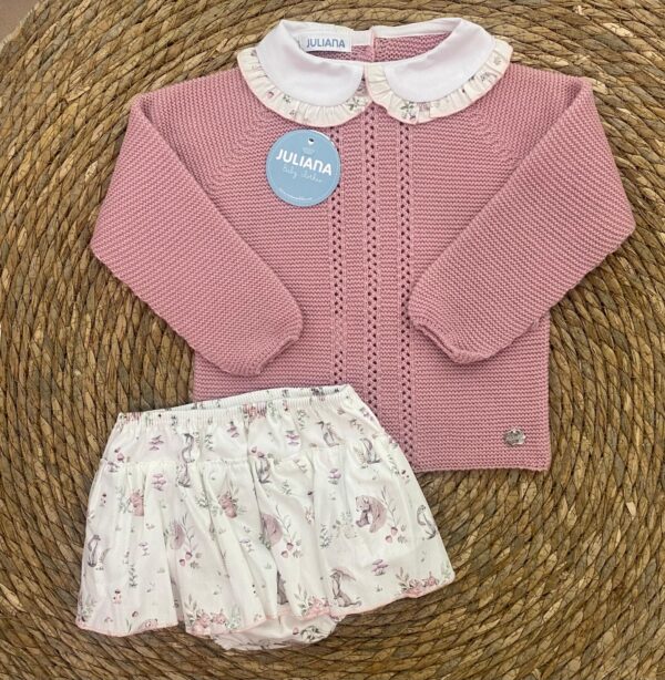 Conjunto Braga Falda Animalitos