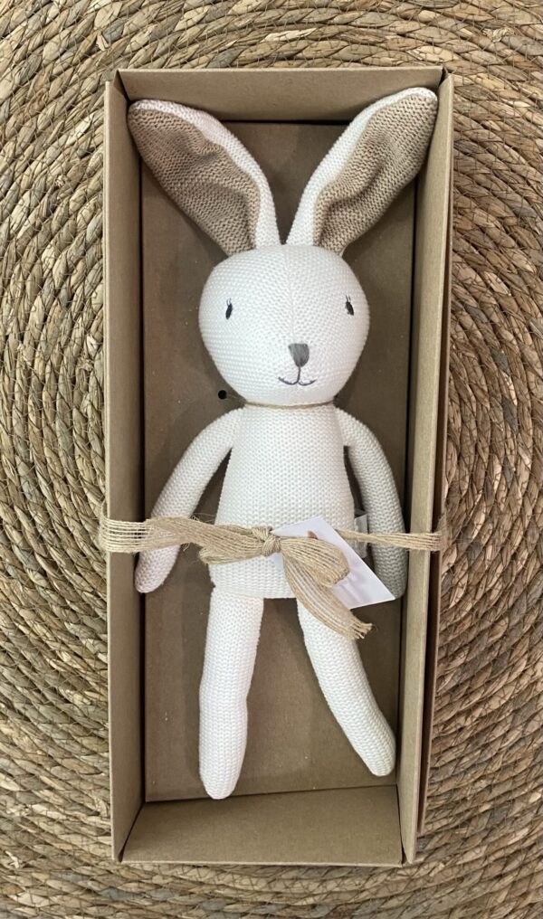 Peluche, Conejito,Ecofriendly 100% Cotton.