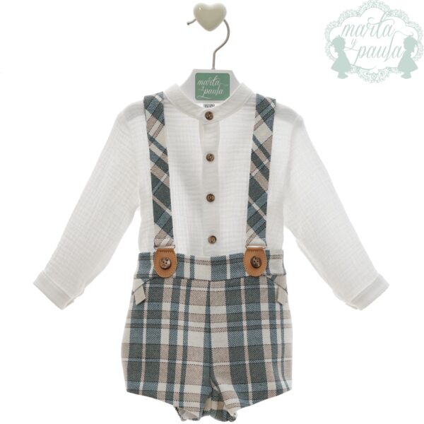 Conjunto Bebe pantalón corto "FAMILIA DELHI"