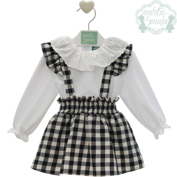 Conjunto Falda Bebe "Familia Bombay"