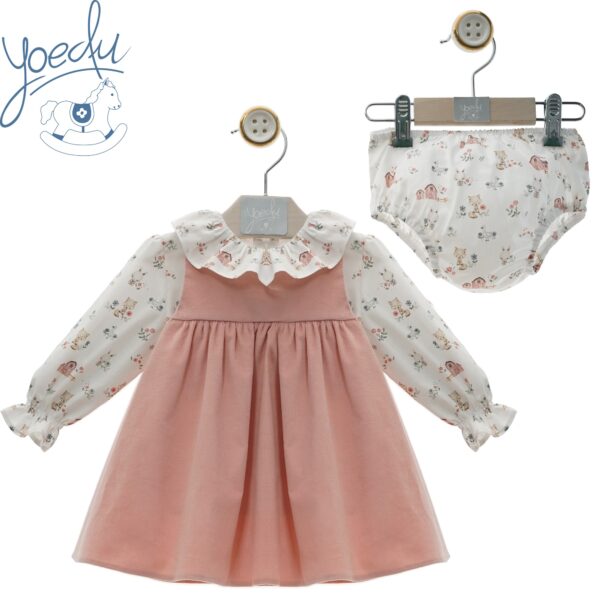 Conjunto Pichi Bebe Con Braguita 3 piezas "Familia Pincel"