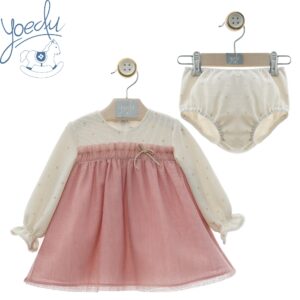 Vestido Bebe Con Braguita "Familia Luz"