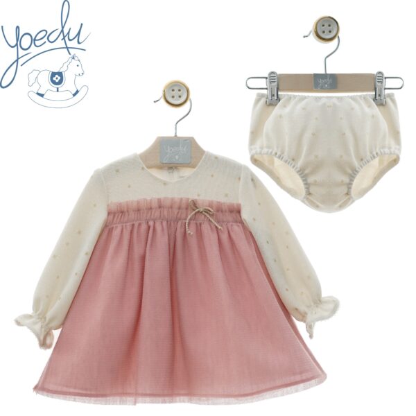 Vestido Bebe Con Braguita "Familia Luz"
