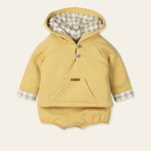 SUDADERA CAPUCHA ECO + CULOTTE FRENCH TERRY "ABRAZAR"