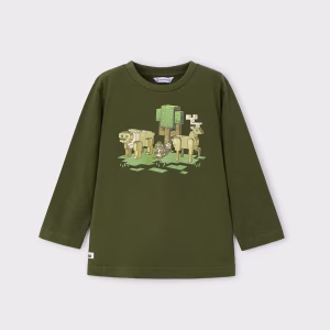 Camiseta dibujo píxeles niño
