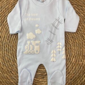 Pijama Algodón Celeste