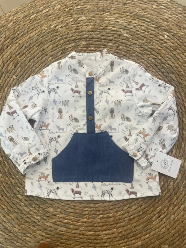 Camisa manga larga estampada - Imagen 3