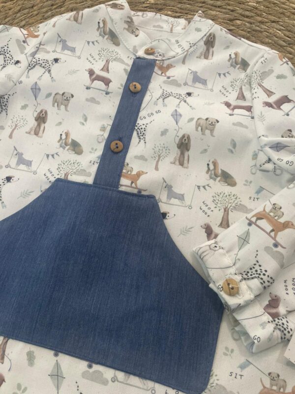 Camisa manga larga estampada - Imagen 4