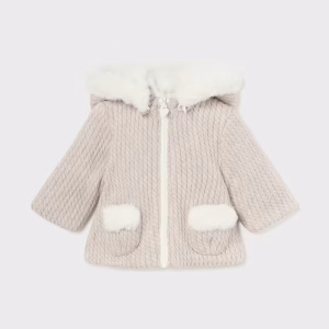Chaqueta reversible recién nacida