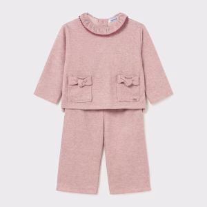Conjunto pantalón y sudadera bebé