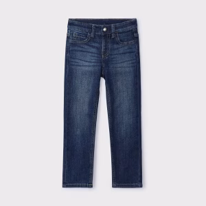 Pantalón vaquero entallado básico niño