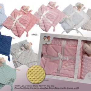 Manta topos + dou dou Rosa