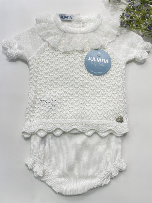 Conjunto braga punto calado - Imagen 2