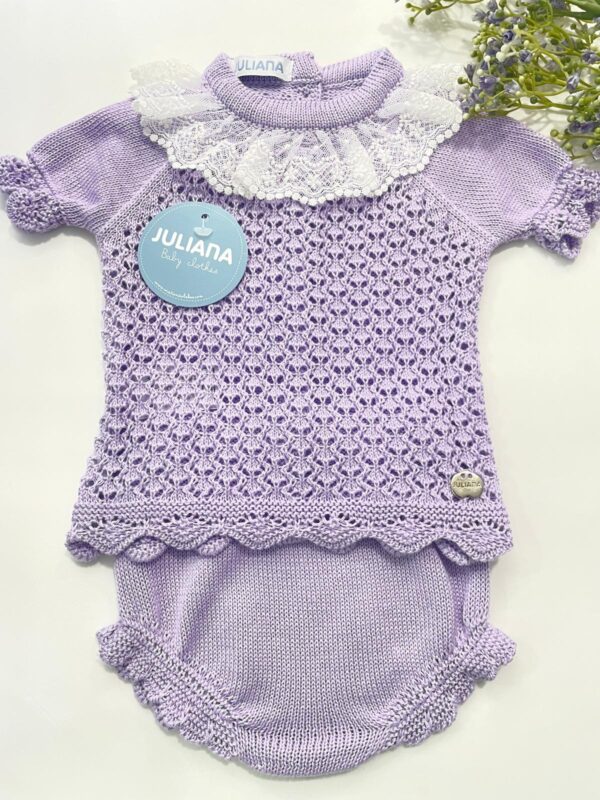 Conjunto braga punto calado - Imagen 4