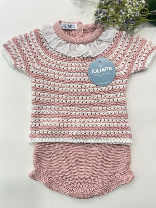 CONJUNTO BRAGA PUNTO PASACINTAS HILO - Imagen 2