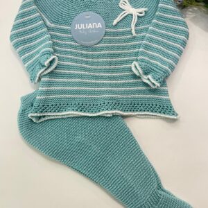 Conjunto rayado 2p.