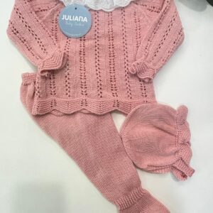 Conjunto 3p. calados vertical