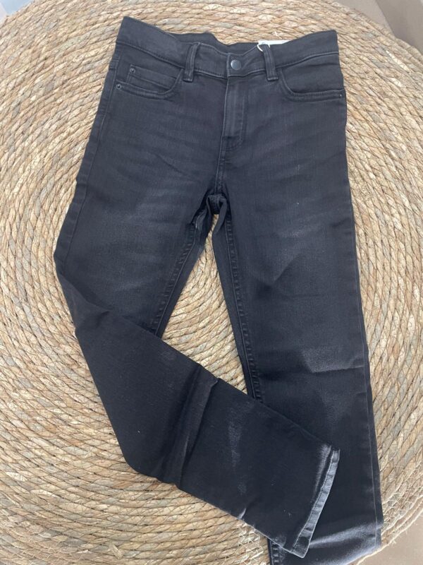 Pantalón slim niño negro
