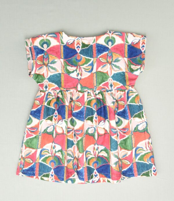 Vestido estampado niña - Imagen 3