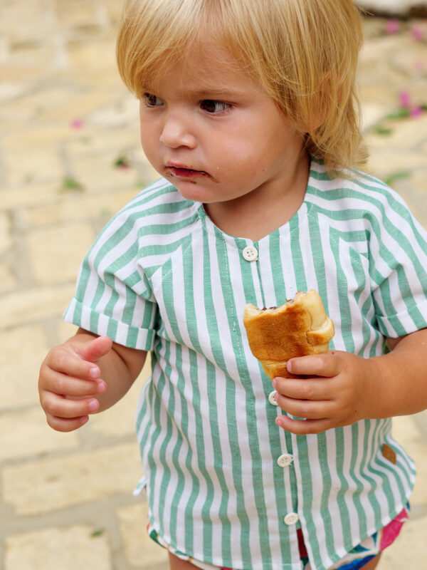 Blusa rayas niño