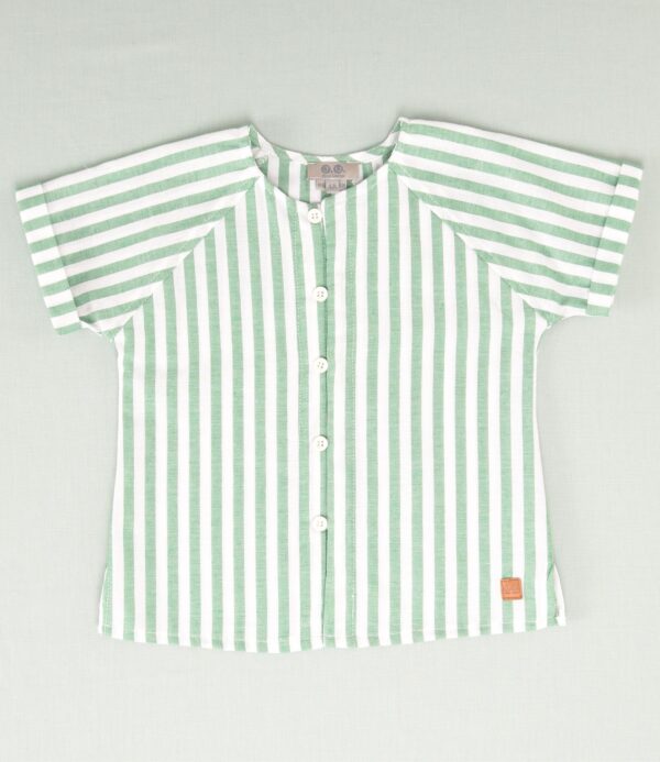 Blusa rayas niño - Imagen 5