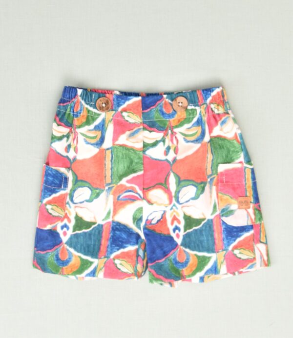 Pantalón corto estampado