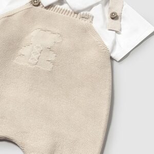 Conjunto peto tricot