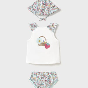 Conjunto baño gorro