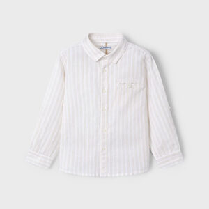 Camisa lino Rayas