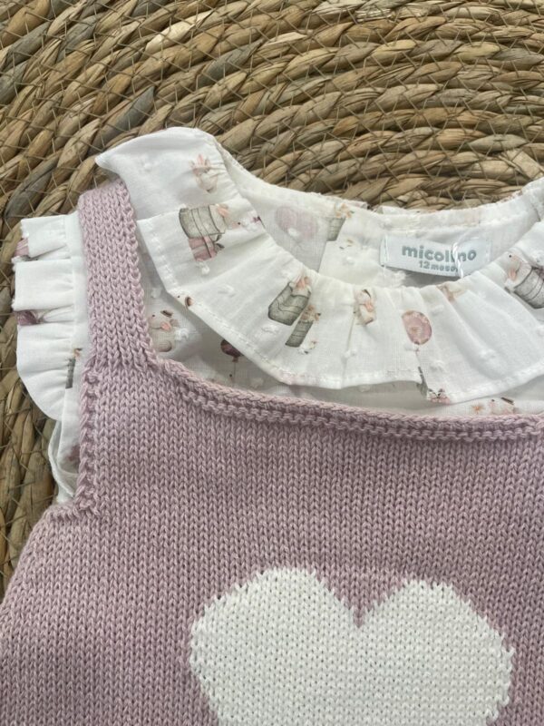 Conjunto 2 piezas Rosa empolvado - Imagen 3