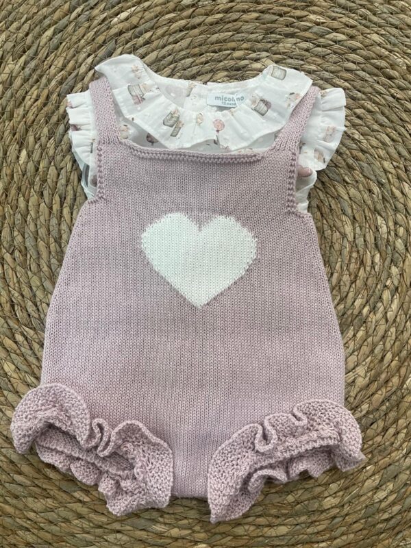 Conjunto 2 piezas Rosa empolvado