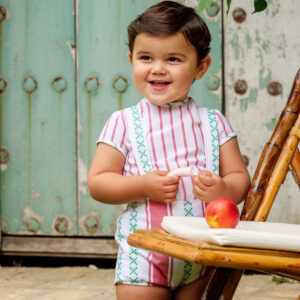 Conjunto rayas bebé