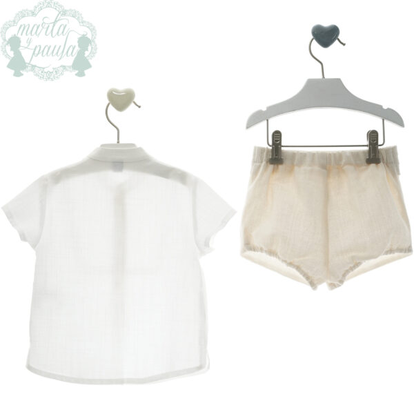 Conjunto bebé manga corta Libra - Imagen 3