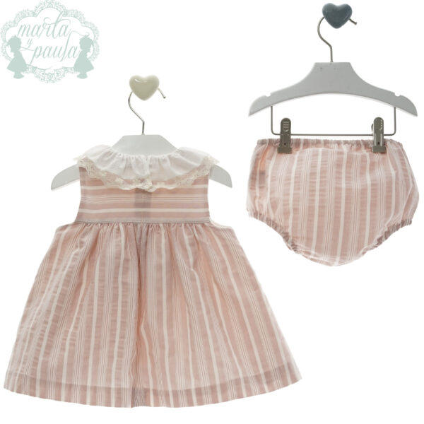 Vestido bebé con braguita Aries - Imagen 3