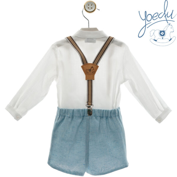 Conjunto Manga larga con tirantes - Imagen 3