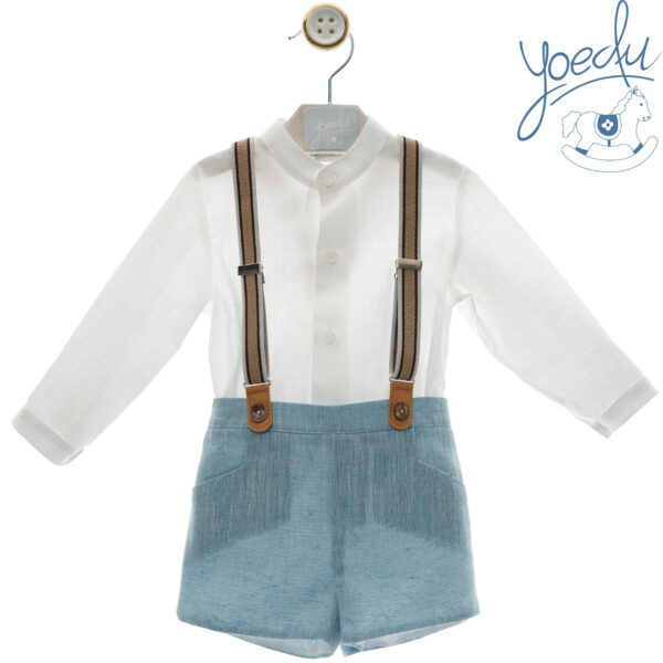 Conjunto Manga larga con tirantes - Imagen 4