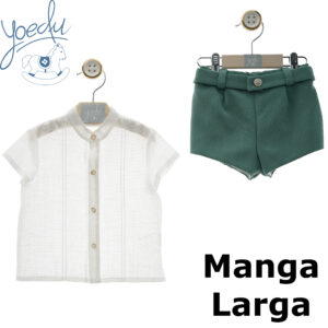 Conjunto manga larga Hierba
