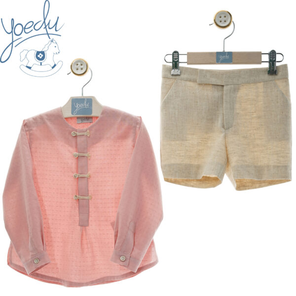Traje Infantil niño Pantalón Bermuda - Imagen 4