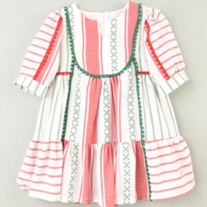 VESTIDO RAYAS NIÑA