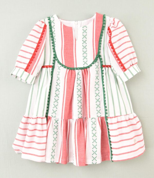 VESTIDO RAYAS NIÑA